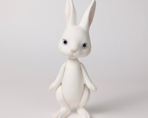 おはりこ堂 様 うさぎ ビスクドール セット ハンドメイド アーティストベア porops Rabbit Bisque doll ビスクドール ポロップス うさぎ