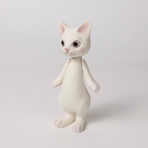 Cat Bisque doll ビスクドール ねこ 人形 猫 ミニョネット その他人形