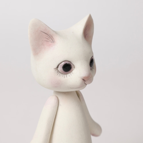 Cat Bisque doll ビスクドール ねこ 人形 猫 ミニョネット その他人形