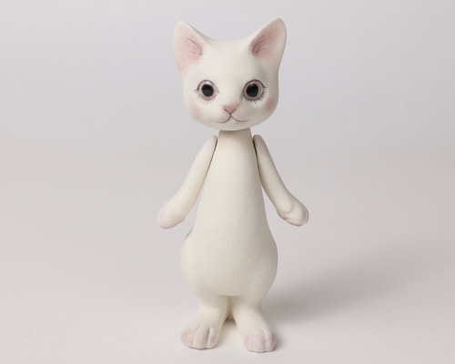 Cat Bisque doll ビスクドール ねこ 人形 猫 ミニョネット その他人形