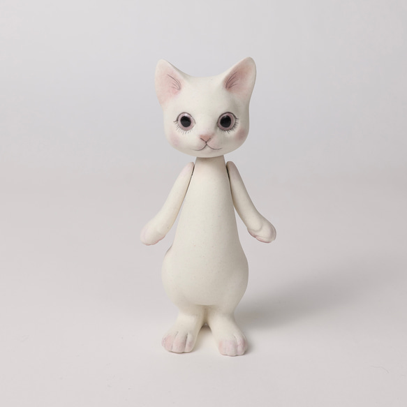 Cat Bisque doll ビスクドール ねこ 人形 猫 ミニョネット その他人形