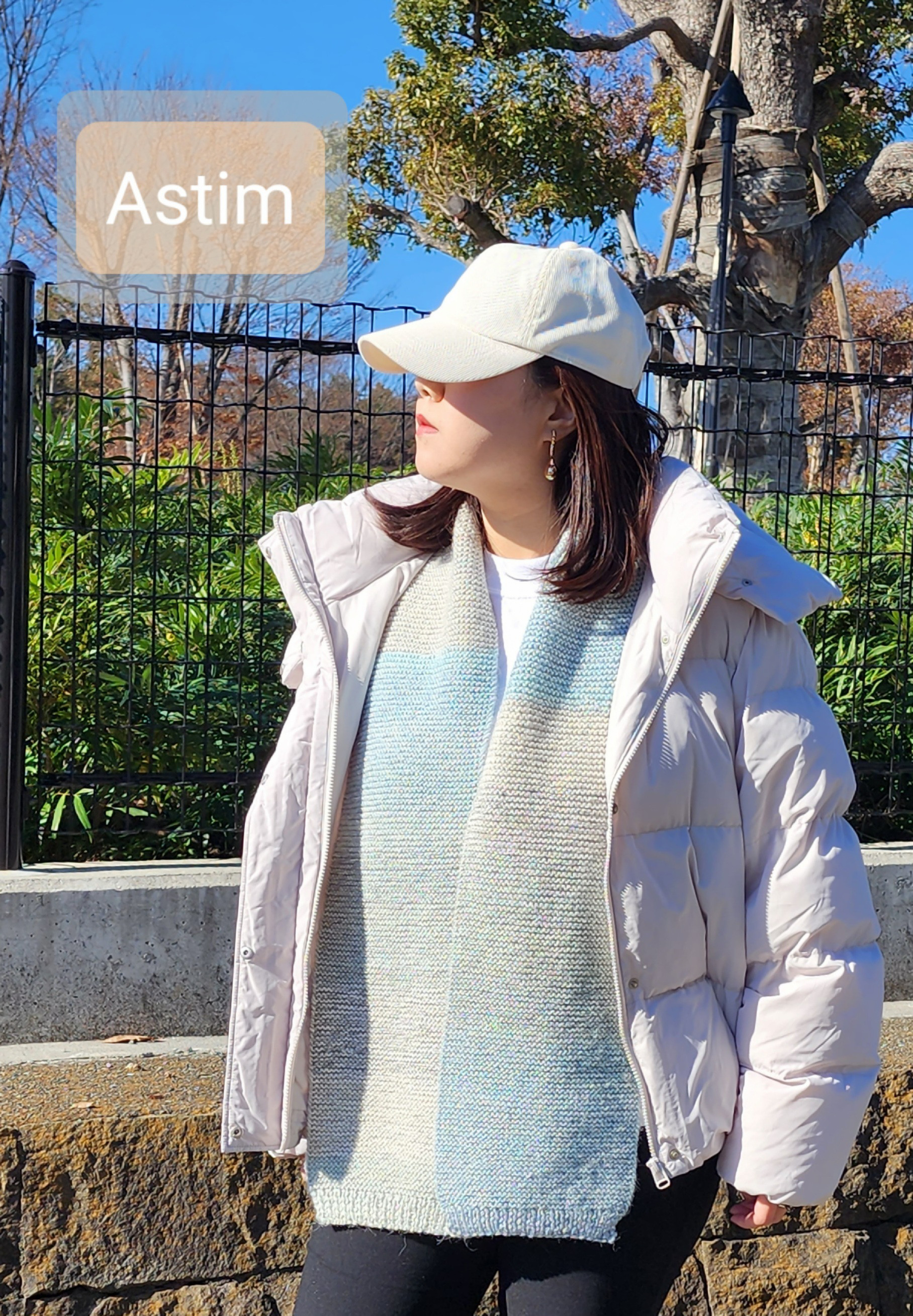 E135M【バレンタインギフト】透明感が美しいグラデーションカラーのマフラー/ウール・アルパカ混素材【送料無料】