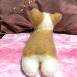 限定品❤︎♡ハンドメイド　羊毛フェルト　コーギー♡羊毛フェルト置物❤︎可愛い❤︎愛犬 7枚目の画像