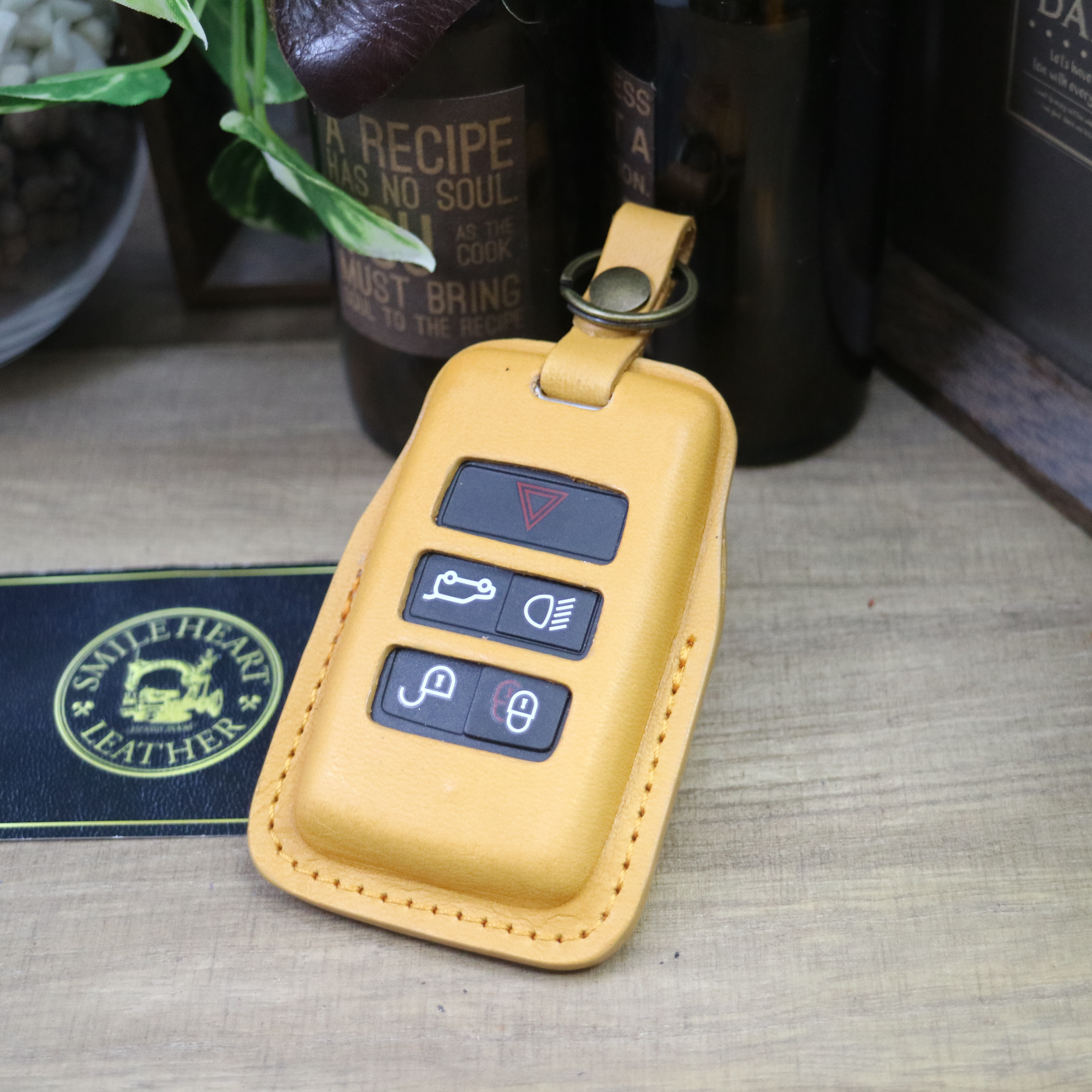 名入れ 無料 スマートキーケース　ランドローバー　レンジローバー　ディスカバリー　本革 【レザーキースーツ】