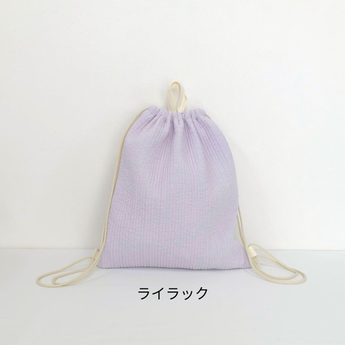 体操着袋ナップサック ☆ ヌビ キルト 体操服袋・お着替え袋 体操着袋ナップサック ☆ ヌビ キルト 体操服袋・お着替え袋
