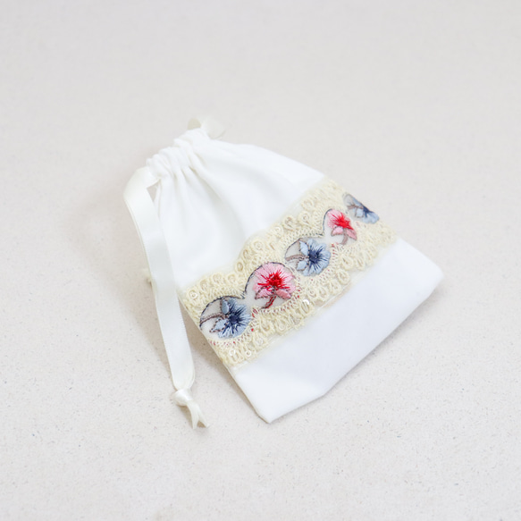 【タイプI】 Creema限定　福袋 インド刺繍リボン タイル アクセサリー4点福袋 3300円【送料無料】 6枚目の画像