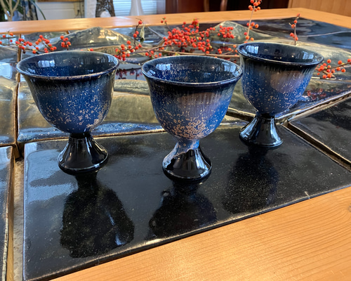 宇宙のゴブレット ワイングラス chakra 通販 16903283｜Creema(クリーマ)