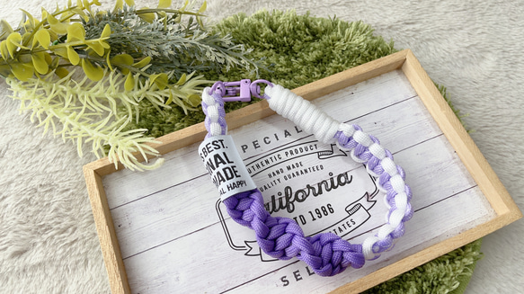 パラコード✶スマホストラップ✶ショート手首用✶ハンド