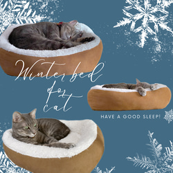 寵物床【可可棕x貴賓犬Boa】冬季貓狗床 第3張的照片