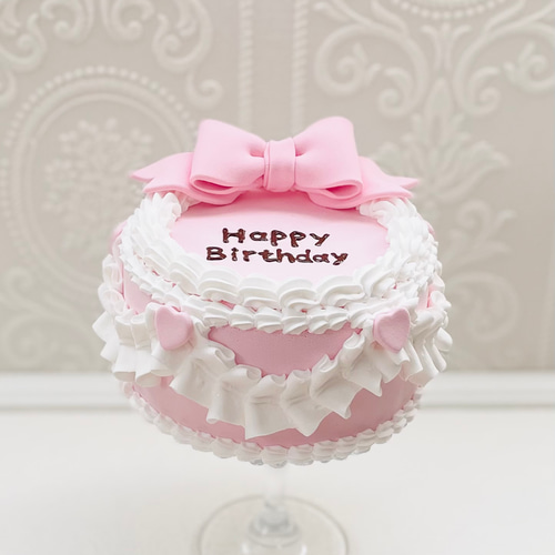 polly pocket バースデーサプライズケーキ リボン ピンク Amazon.co.jp: JORCEDI リボンケーキトッパー 3個 誕生日