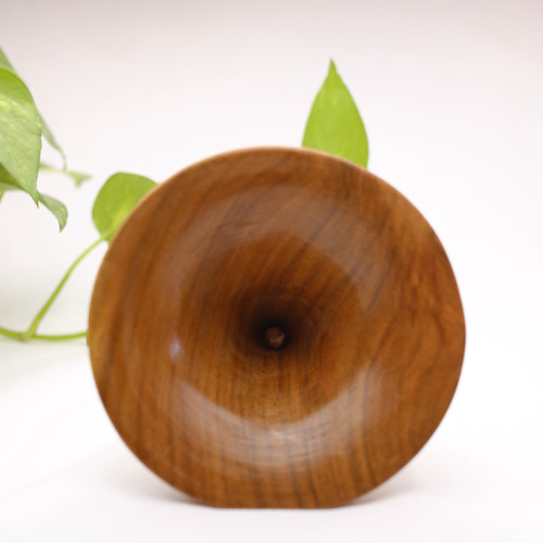 キャンプに】山桜 ノスタルジックな音響く職人手作り無垢材スマホ