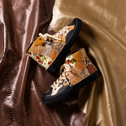 SALE】20%OFF Size 23.5cm / BURNT CARAMEL 一点物 靴職人のリメイク