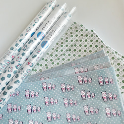 パンダ★ペーパー《2柄・6枚セット》 10枚目の画像