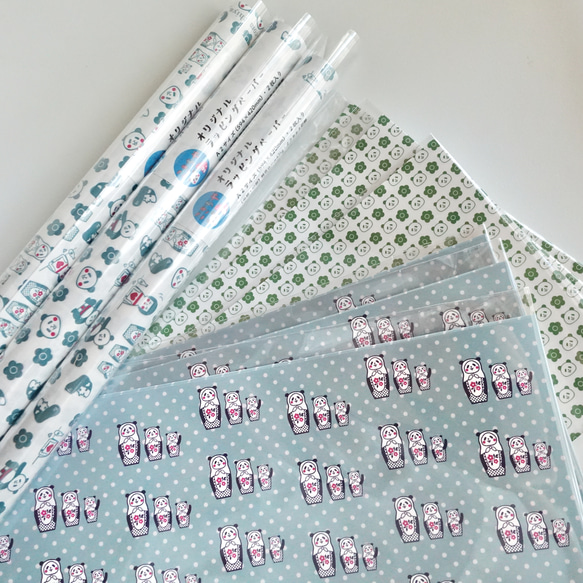 パンダ★ペーパー《2柄・6枚セット》 10枚目の画像