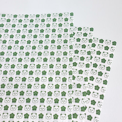 パンダ★ペーパー《2柄・6枚セット》 8枚目の画像