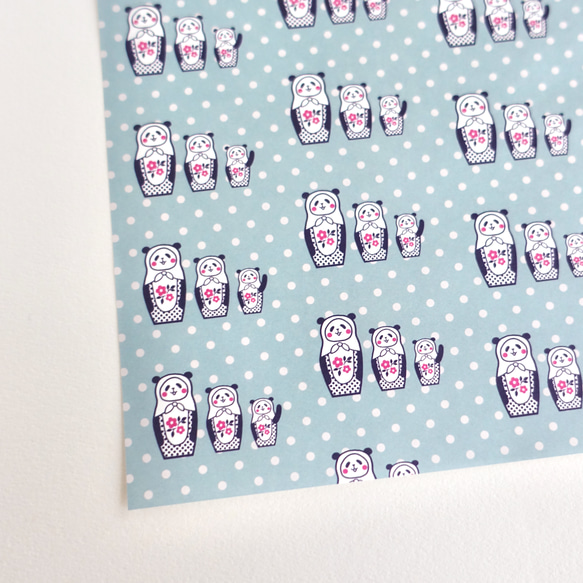 パンダ★ペーパー《2柄・6枚セット》 6枚目の画像