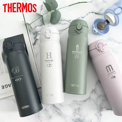 【名入れ 無料】サーモス ケータイマグ THERMOS JNL-506(イニシャル)（水筒 真空断熱 マイボトル 魔法瓶 1枚目の画像