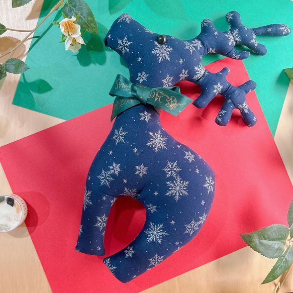 聖誕禮物 交換禮物 手工製作聖誕麋鹿玩偶 第1張的照片