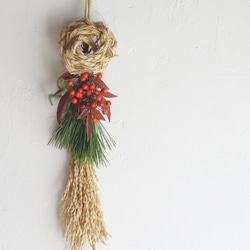 鳥の巣リース 直径18cm リース wildswag 通販 17150968｜Creema(クリーマ)