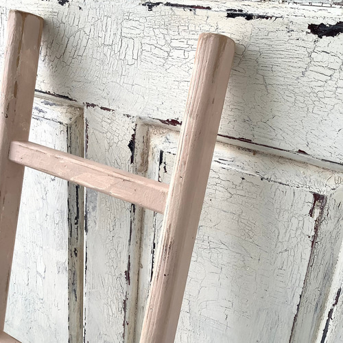 ピンクのみ在庫あり】ディスプレイ・ラダー・はしご・シャビー