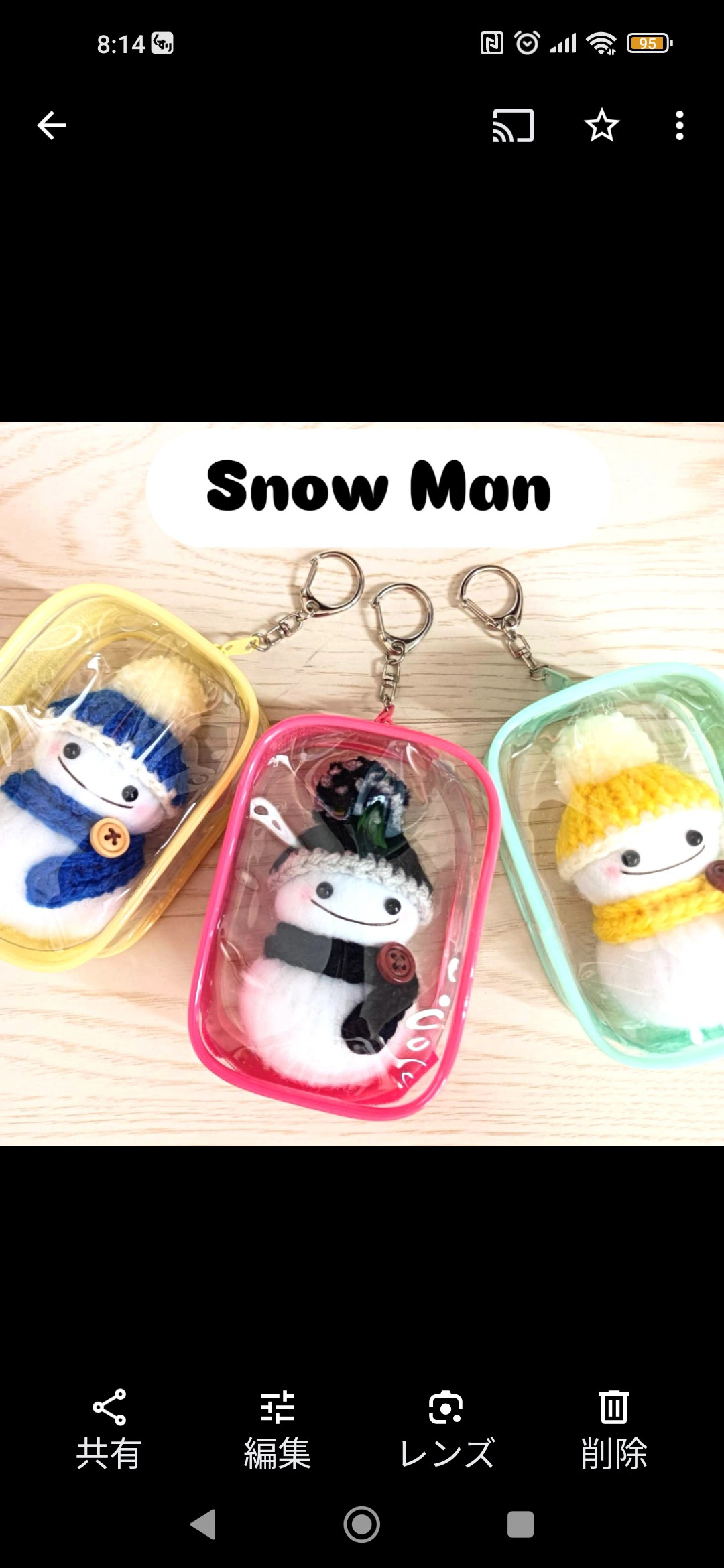 LUDLOW ラドロー snowman 雪だるま ポーチ（LUDLOWのフリマ