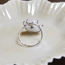 Silver925・アゲートの指環：《台風の目/L'oeil du typhon》 10枚目の画像