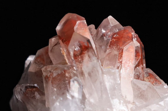 希少鉱物』オレンジ ヘマタイト イン クォーツ 23g 天然石 原石 鉱物