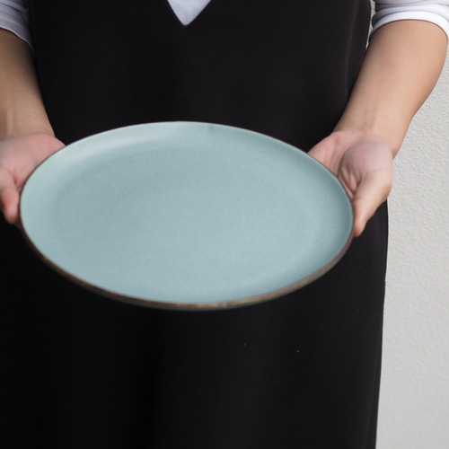 サンドイッチ皿【6色展開｜ギフト◎】 中皿 EN.｜瀬戸物ギフト