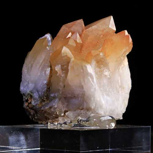 和み系オレンジ レアカラー ヘマタイト クォーツ 55g 天然石 鉱物 標本