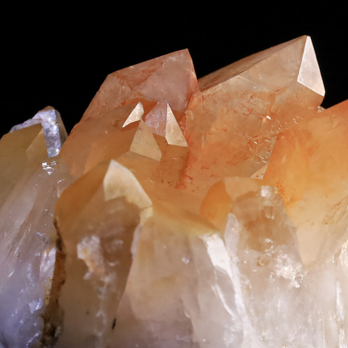 和み系オレンジ レアカラー ヘマタイト クォーツ 55g 天然石 鉱物 標本