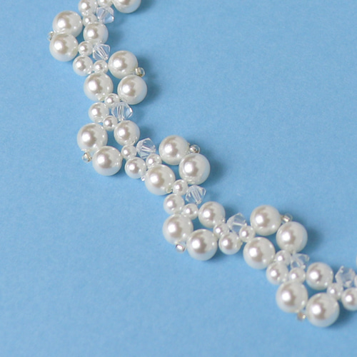 ◇キット メグネックレス ブライダル 自分で作る ウェディング  