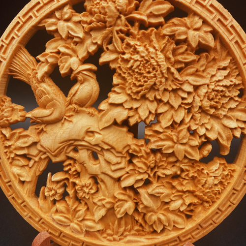 瑪瑙獅子彫刻 木製台座付き 約10cm 大幅値下げ 木製台座付き】水晶 鳳凰彫刻