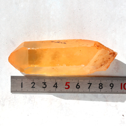 タンジェリンクォーツ 蜜柑水晶 天然石 水晶 鉱物 一点物 健康