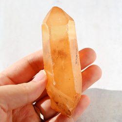 タンジェリンクォーツ 蜜柑水晶 天然石 水晶 鉱物 一点物 健康 9枚目の画像