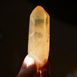タンジェリンクォーツ 蜜柑水晶 天然石 水晶 鉱物 一点物 健康 16枚目の画像