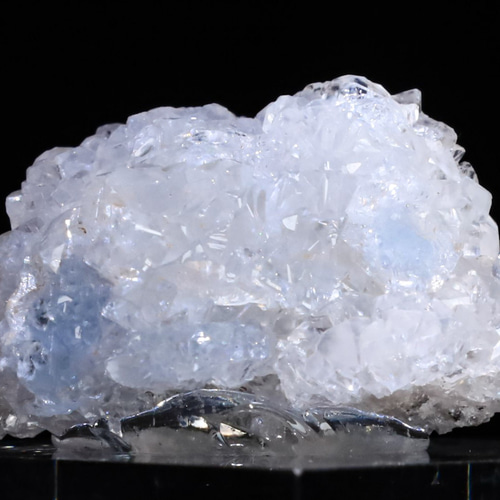 希少産地☆きらきら天青石の銀世界☆彡 セレスタイン カルサイト 11g