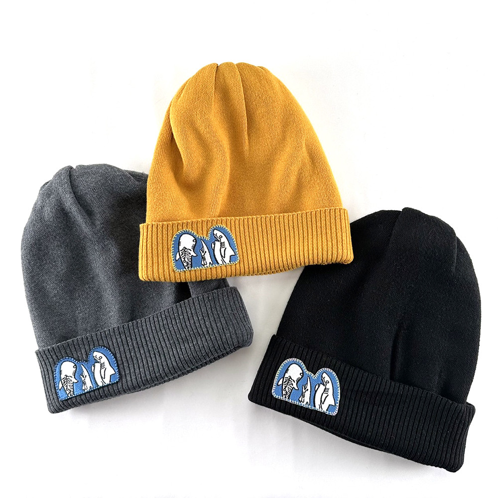 YAKU 鮫ビーニー エレクトリック（ELECTRIC）（メンズ）ニット帽 ニット ビーニー