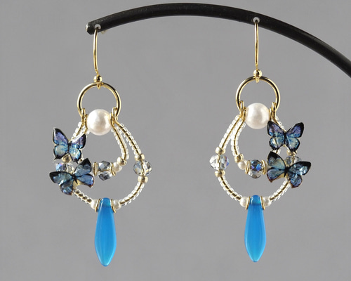 蝶の耳飾り JAPAN】WSバタフライバーベル