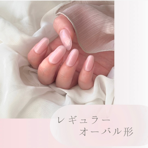 ネイルチップ ベイビーブーマー ピンクちゅるんネイル/パール