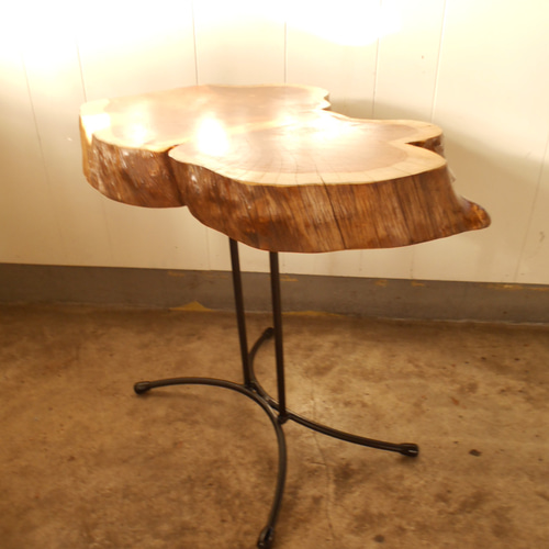 サイドテーブル 11-26 高さ51㎝ （僅かな高さ変更可能） 机・デスク