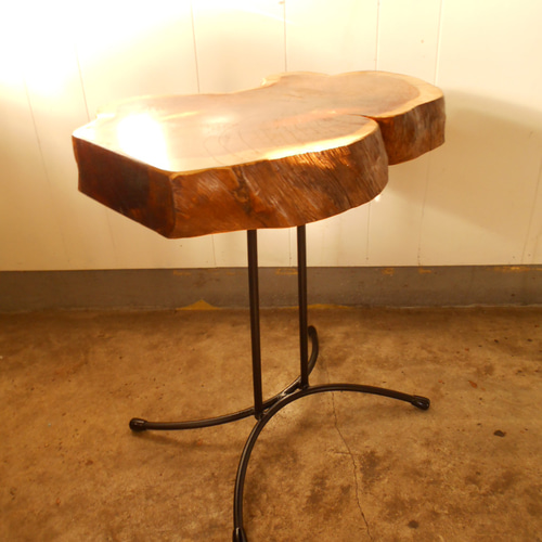 サイドテーブル 11-26 高さ51㎝ （僅かな高さ変更可能） 机・デスク