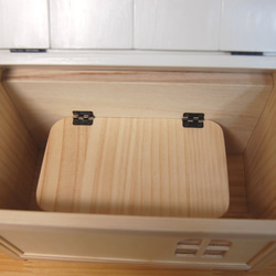 お家型ティッシュケース◆袋タイプティッシュ専用◆箱なしティッシュをおしゃれに・・・ 4枚目の画像