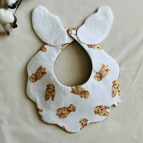 受注製作品】トイプードルのベビースタイ 犬の日2024 スタイ  