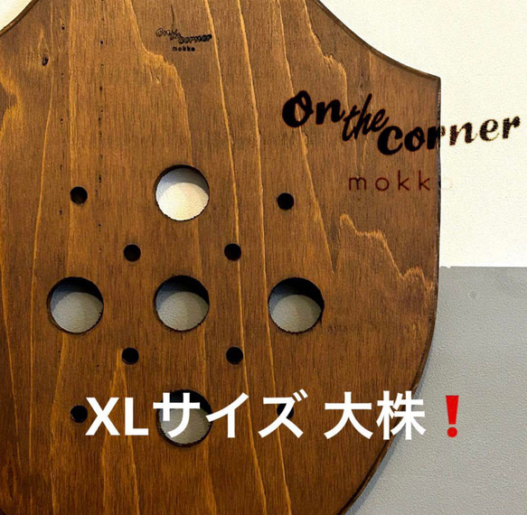ビカクシダ 着生板】XLサイズ❗️ダークブラウン コウモリラン