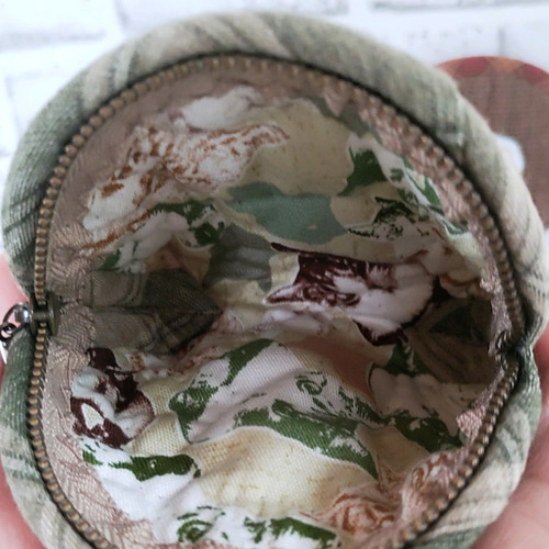 パッチワークキルトのミニポーチ（猫） ポーチ はなりん 通販 16906903