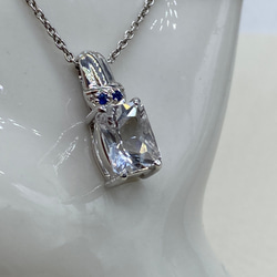 訳あり☆ペタライトのシンプルネックレス B(1.20ct) 10枚目の画像