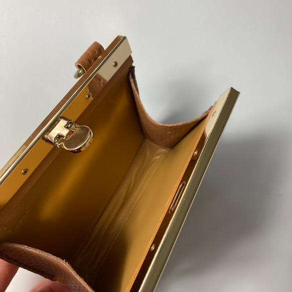【これひとつでお出かけ】smartphone case & wallet #brown 10枚目の画像