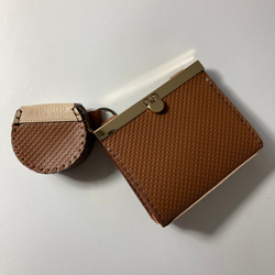 【これひとつでお出かけ】smartphone case & wallet #brown 8枚目の画像