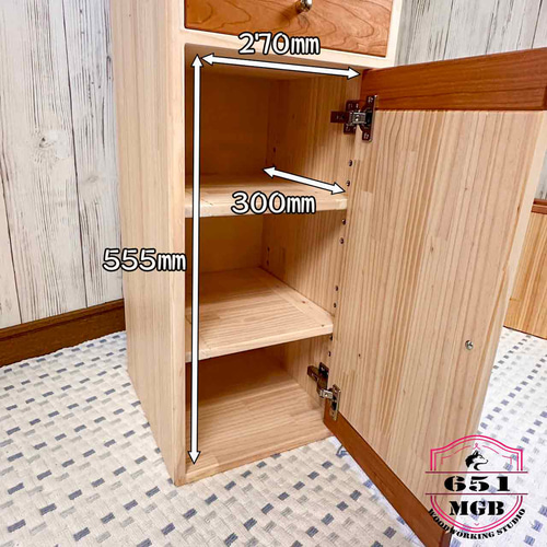 ☆巻戸シリーズ☆広葉樹のジャバラ付き収納キャビネット 玄関