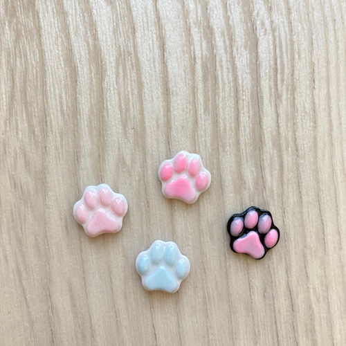 肉球パーツ 3dパーツ ネイルパーツ ハンドメイド 3dネイル レジン 